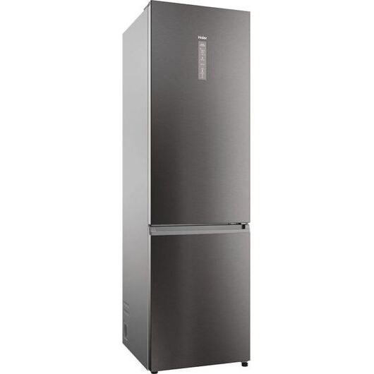 HAIER HDPW5620ANPD Smart 70/30 Fridge Freezer - Platinum Inox