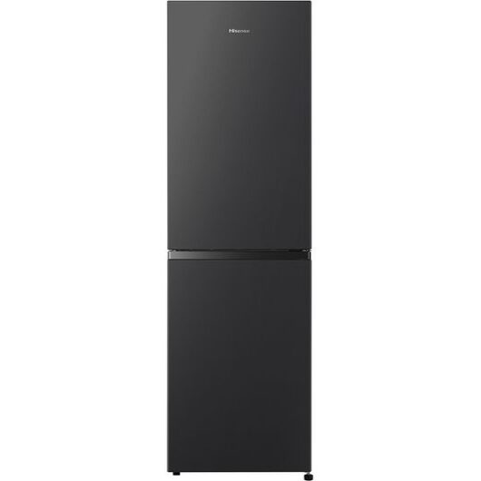 HISENSE RB327N4BBE 50/50 Fridge Freezer - Black & Steel