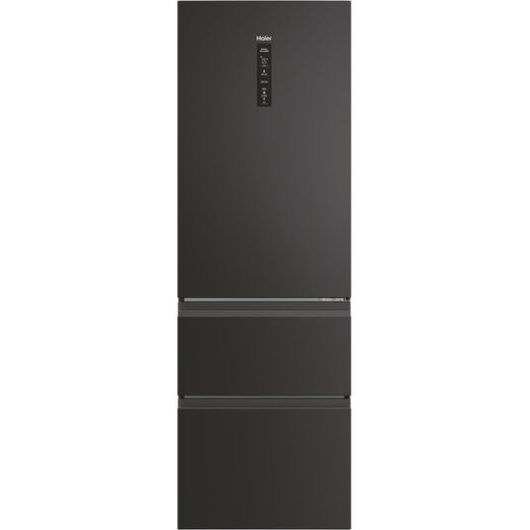 HAIER HTW3618ENPB Smart Fridge Freezer - Slate Black