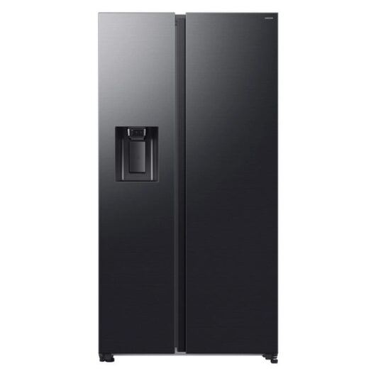 Samsung RS70F64KEFEU Series 6 Bespoke AI 91cm Side by Side American Style Fridge Freezer in Black