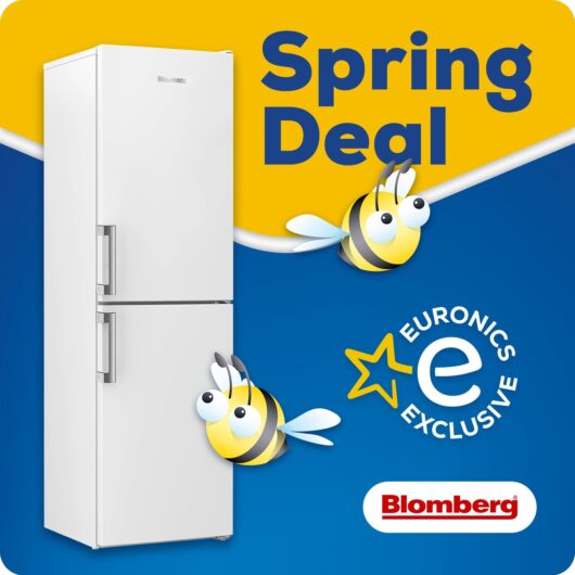 Blomberg KGM4574V Frost Free Fridge Freezer White