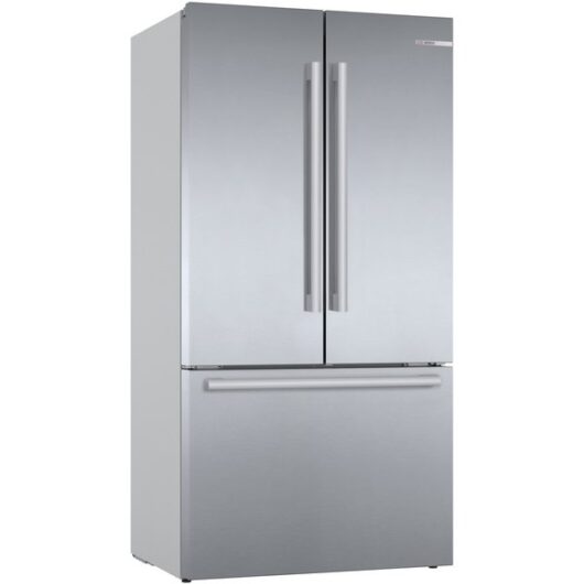 Bosch KFF96PIEP Series 8 Frost Free American Fridge Freezer Stainless Steel