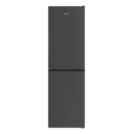 Hotpoint HPKH1261XBR4UK Freestanding No Frost Fridge Freezer Dark Grey