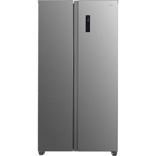 LOGIK LSSBSS23 American-Style Fridge Freezer - Inox