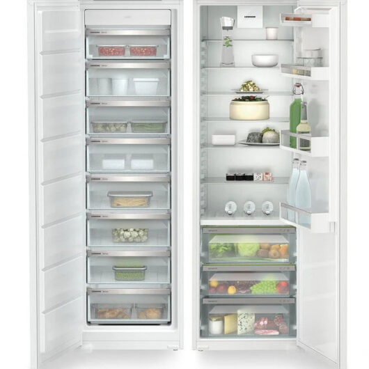 Liebherr Plus IXRFS5125 178cm Bio Fresh Built in Fully Integrated Fridge Freezer with Sliding Door
