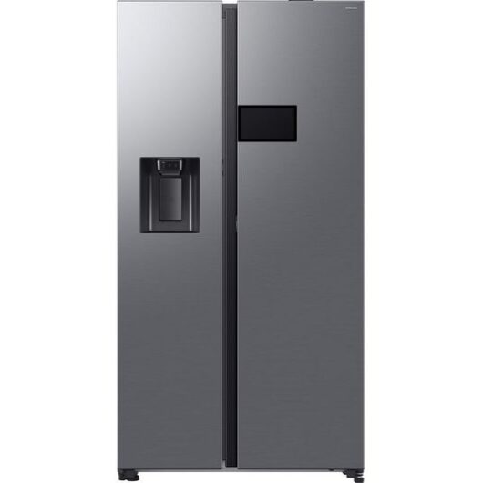 SAMSUNG Bespoke AI Series 9 AI Home RS90F64EDTEU American-Style Smart Fridge Freezer - Silver
