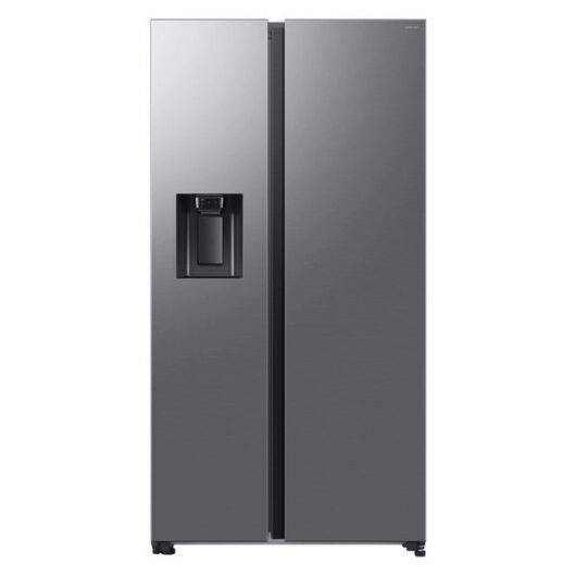 Samsung RS70F64KETEU Series 6 Bespoke AI 91cm Side by Side American Style Fridge Freezer in Silver
