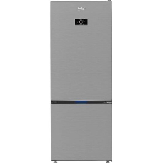 BEKO Pro HarvestFresh AeroFlow CNG5785VPS 60/40 Fridge Freezer - Stainless Steel