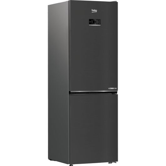 BEKO Pro HarvestFresh AeroFlow CNG6686VPZ 60/40 Fridge Freezer - Black Steel