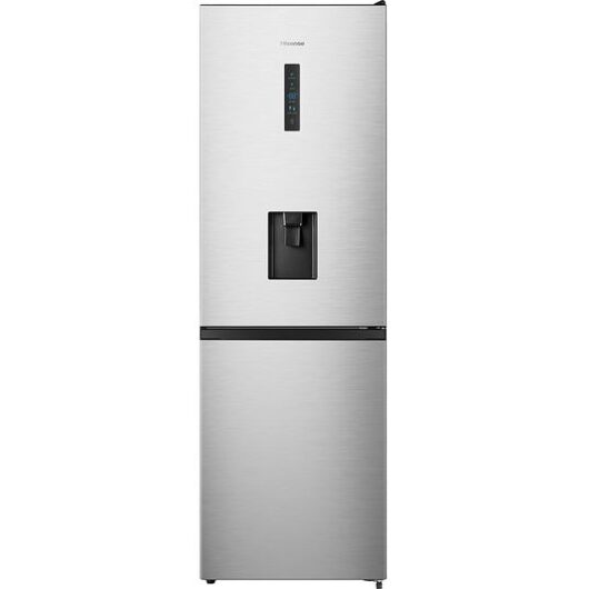HISENSE RB395N4WCE 60/40 Fridge Freezer - Stainless Steel