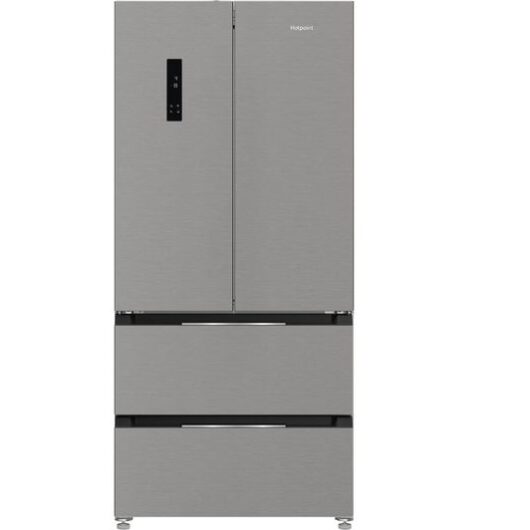 HOTPOINT HPG2 6513 XBR4UK No Frost American-Style Fridge Freezer - Dark Inox