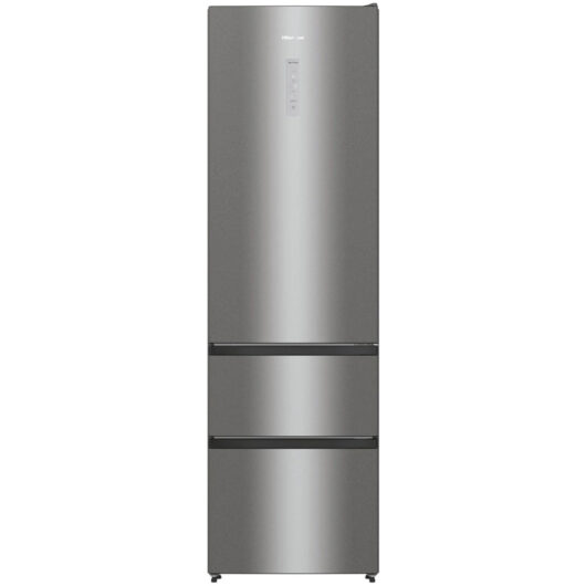 Hisense RM469N4ACDUK Freestanding Frost Free Fridge Freezer Stainless Steel