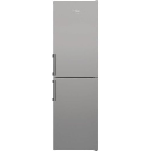 INDESIT No Frost IKNH 1261 S4UK 50/50 Fridge Freezer - Silver