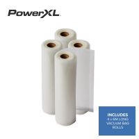 The Money Saving Nutri-Sealer 6 in 1 Food Vacuum Sealer Bag Roll Refill Kit - 4 x 6m Rolls