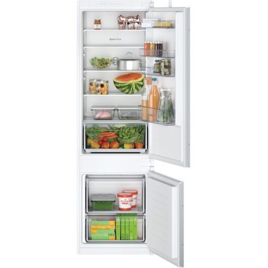 BOSCH Series 2 KIV87NSE0G Integrated 70/30 Fridge Freezer - Sliding Hinge