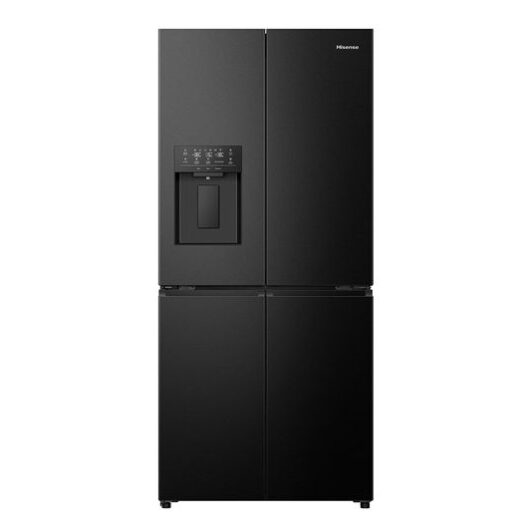 HISENSE PureFlat Slim RQ5P470SYFD Fridge Freezer - Black