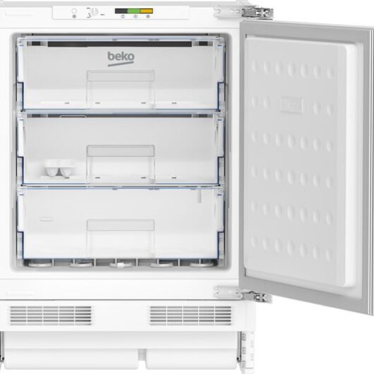 BEKO BSF4682 Integrated Undercounter Freezer - Fixed Hinge