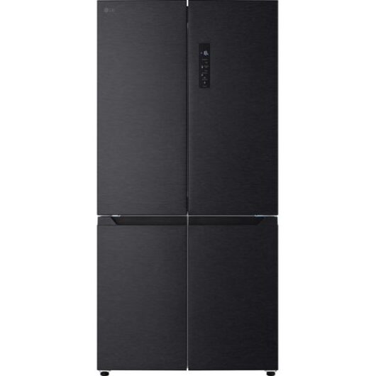 LG GMM42ABBEH American-style Fridge Freezer - Matte Black