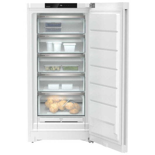 Liebherr Plus FNA6635 Freestanding No Frost Freezer White - A Rated