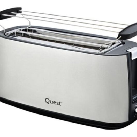QUEST 34620 4-Slice Toaster - Stainless Steel