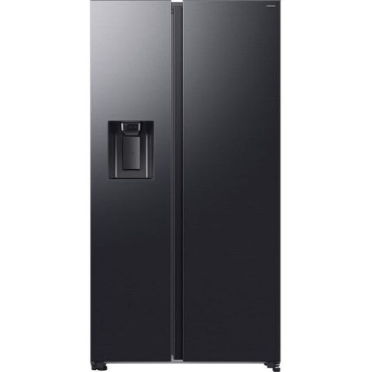 SAMSUNG Bespoke AI Series 6 SpaceMax RS70F64KDFEU American-Style Smart Fridge Freezer - Black