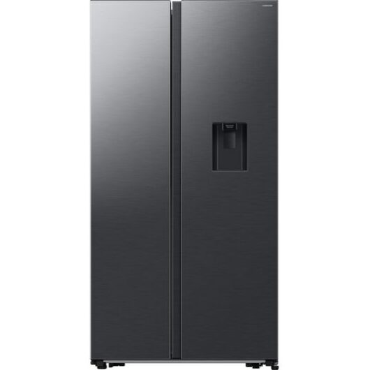 SAMSUNG Bespoke AI Series 7 SpaceMax RS57DG410EB4EU Smart American-Style Fridge Freezer - Black