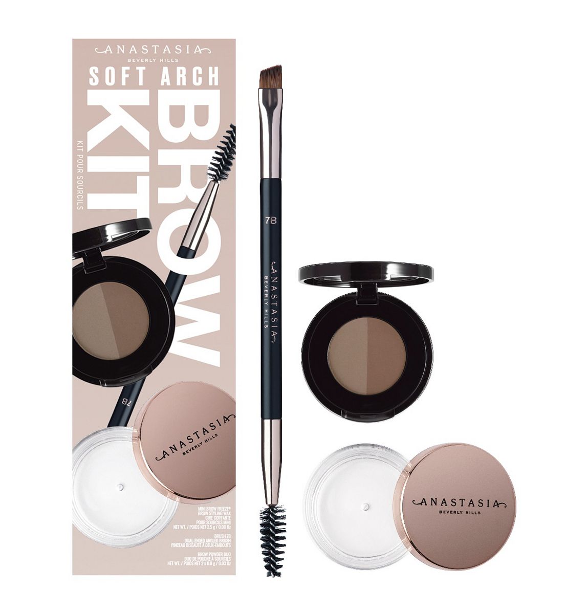 Anastasia Beverly Hills Soft Arch Brow Kit Dark Brown