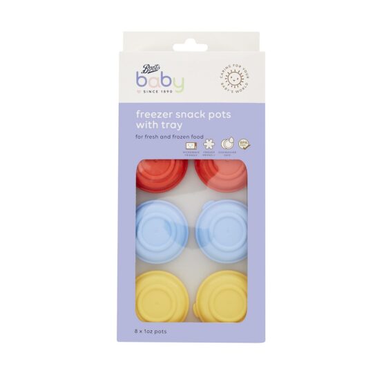 Boots Baby Freezer Pots Tray 8 Pack