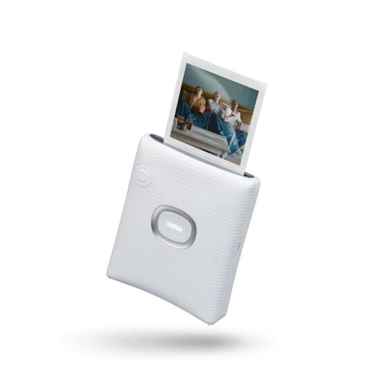 Instax Fujifilm Square Link Printer Ash White