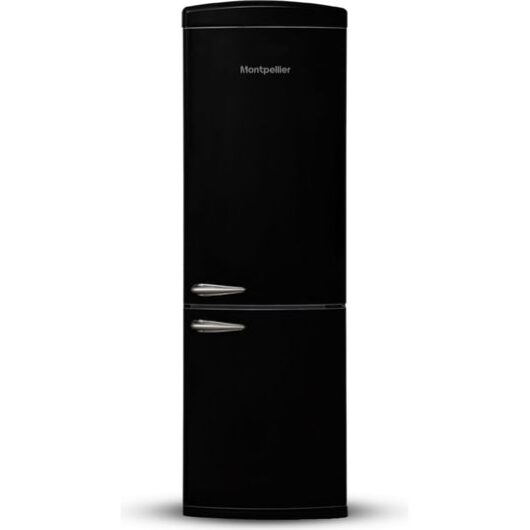 MONTPELLIE Retro MAB190K 60/40 Fridge Freezer - Black