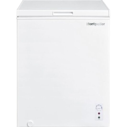MONTPELLIER MDACF137W Chest Freezer - White