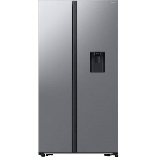 SAMSUNG Bespoke AI Series 7 SpaceMax RS57DG410EM9EU Smart American-Style Fridge Freezer - Silver