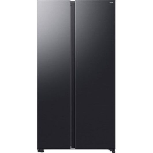 SAMSUNG Bespoke AI Series 7 SpaceMax RS70F68QBFEU American-Style Smart Fridge Freezer - Black